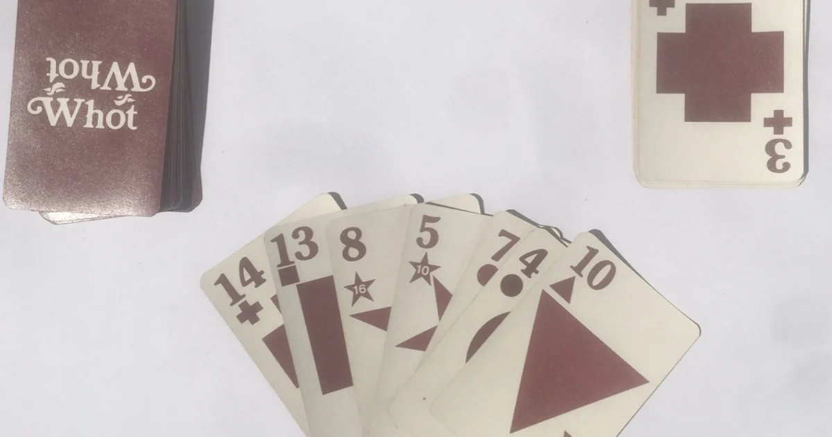 Whot-Cards nigerian playing rules example2